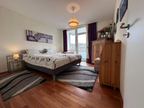 Ausblick Spessart Ferienwohnung nähe Therme und Salzgrotte